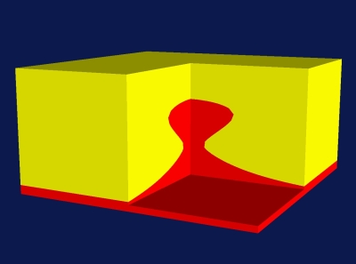P-wave velocity sections